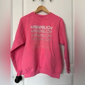 Pink Women's Crew Neck Sweater